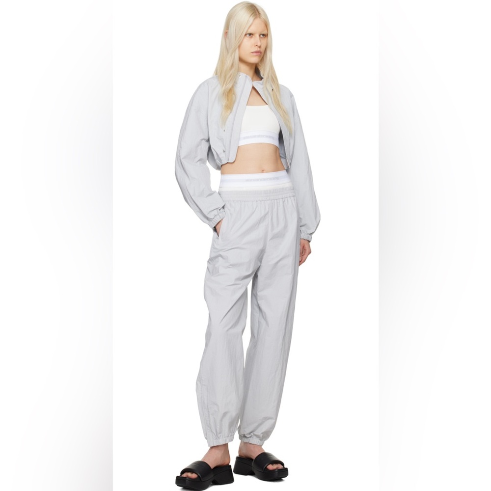 Alexander Wang Track Pants in Microchip Small New Womens Logo Joggers